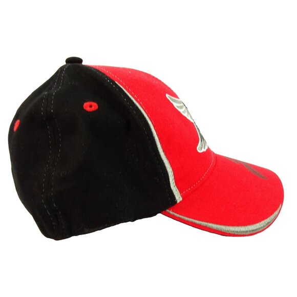 Native North West Red Raven Hat MD/LG Indigenous Art Baseball Cap Vancouver BC - Picture 5 of 8